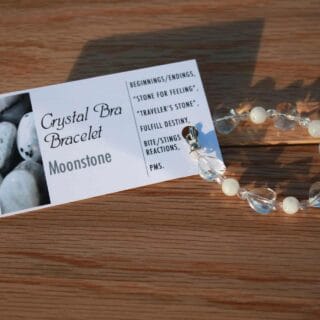 Moonstone - Crystal Bra Bracelet