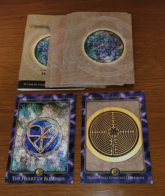 Traditional and New Labyrinth Cards by Helen Will